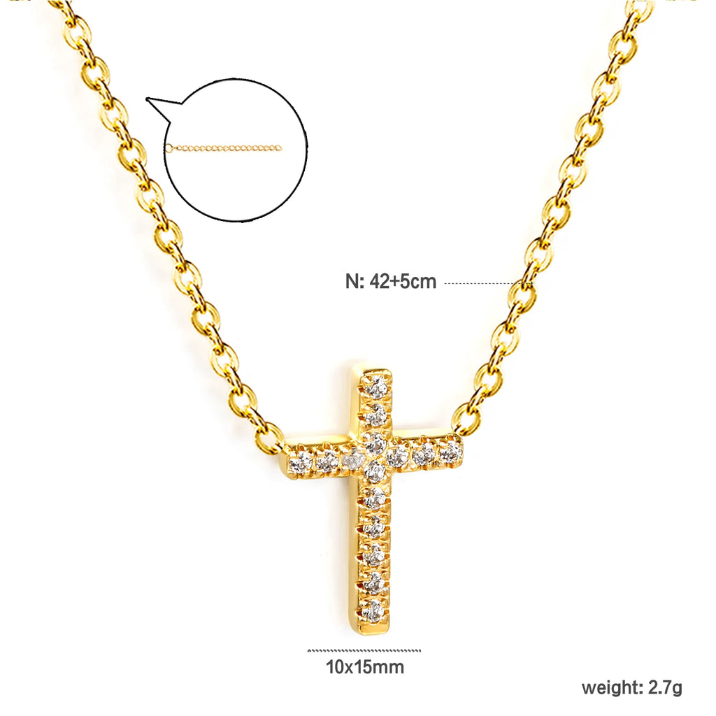 Minimalist Faith Cross Necklace™