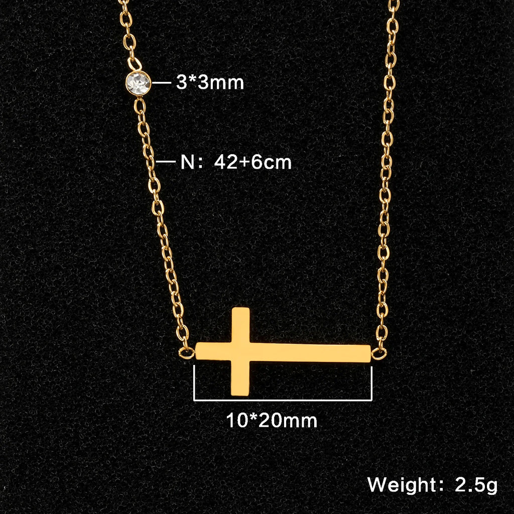 Minimalist Faith Cross Necklace™