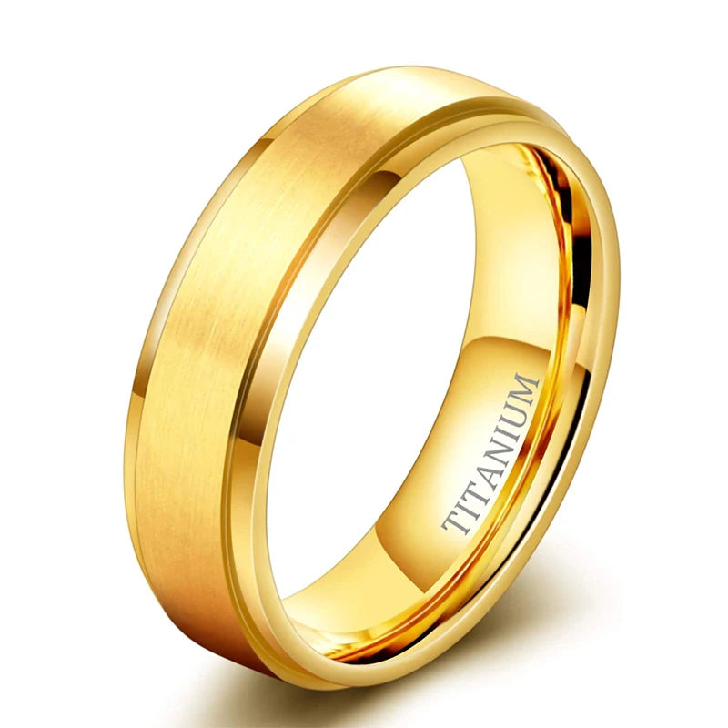 Brushed Titanium Wedding Band™