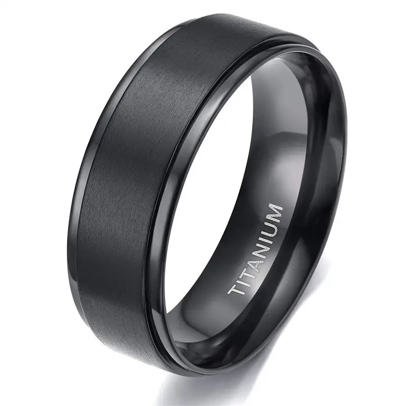Brushed Titanium Wedding Band™
