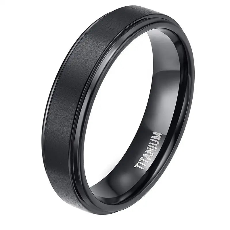 Brushed Titanium Wedding Band™