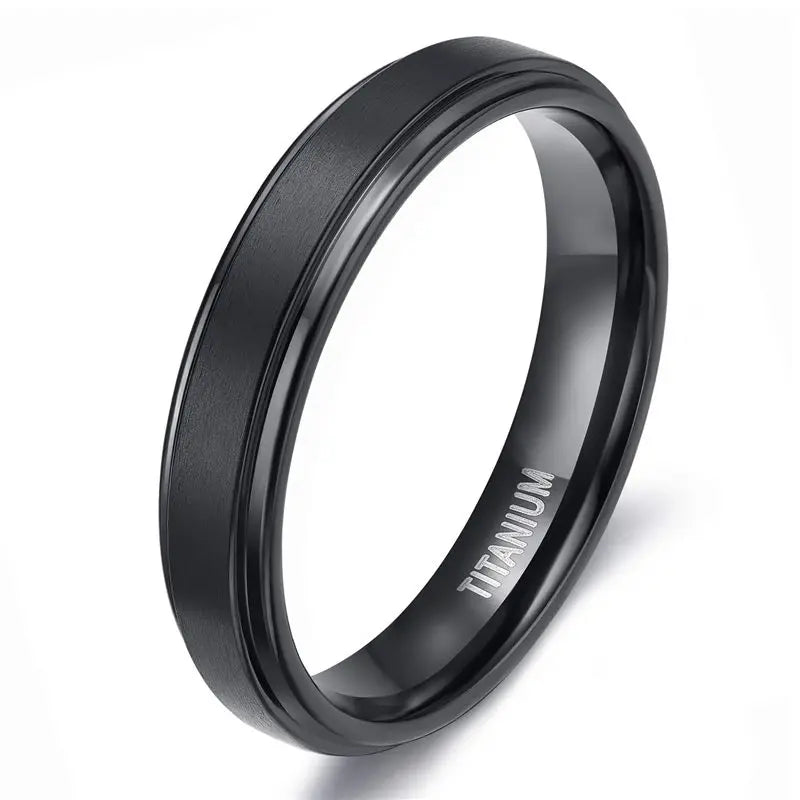 Brushed Titanium Wedding Band™