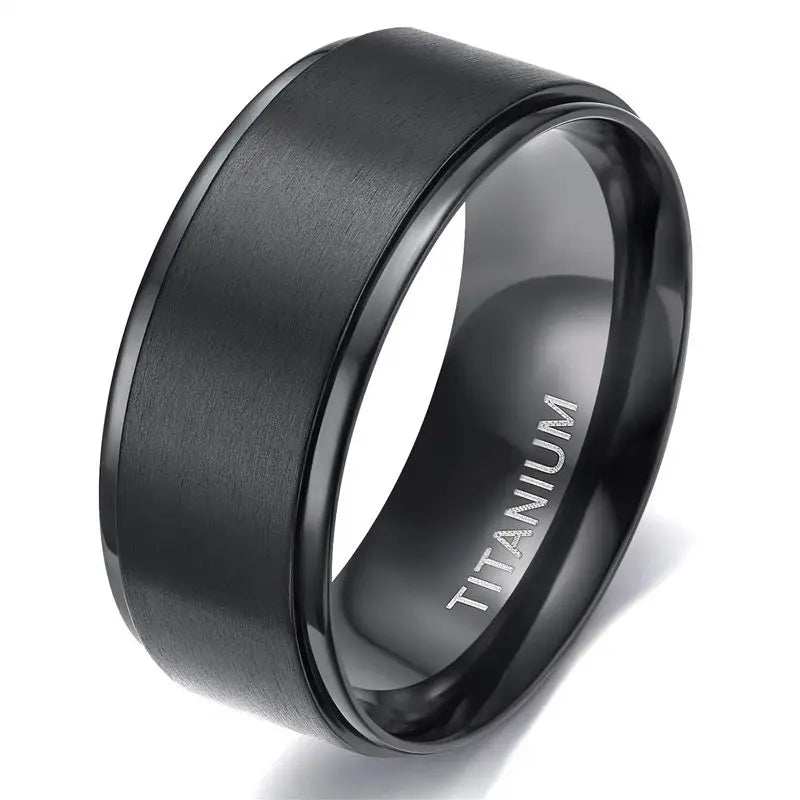 Brushed Titanium Wedding Band™