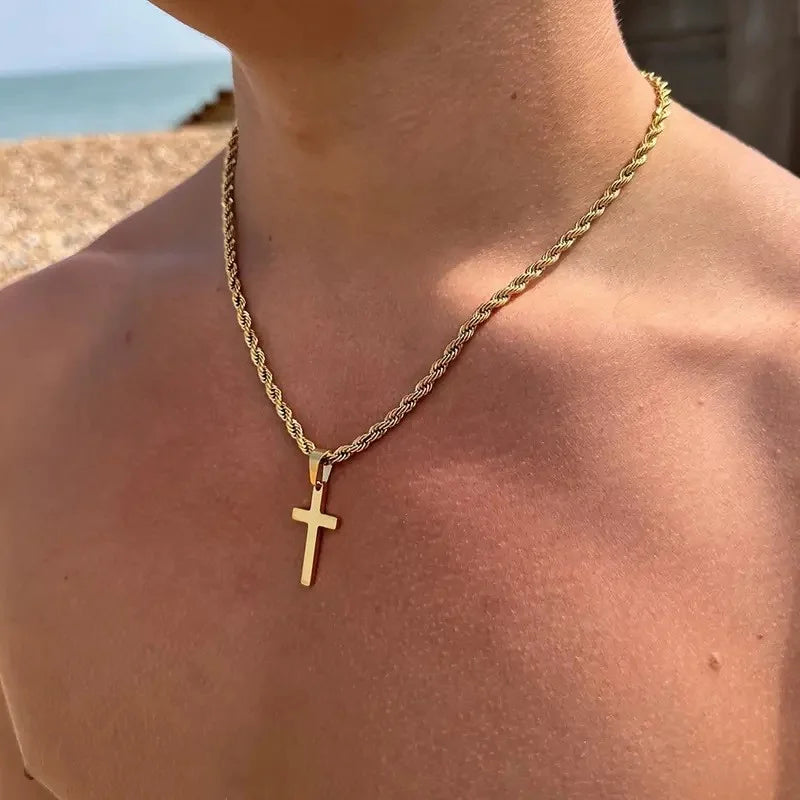 Minimalist Faith Cross Necklace™