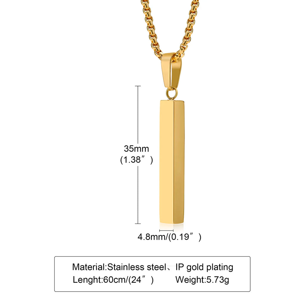 Sleek Waterproof Pendant Necklace™