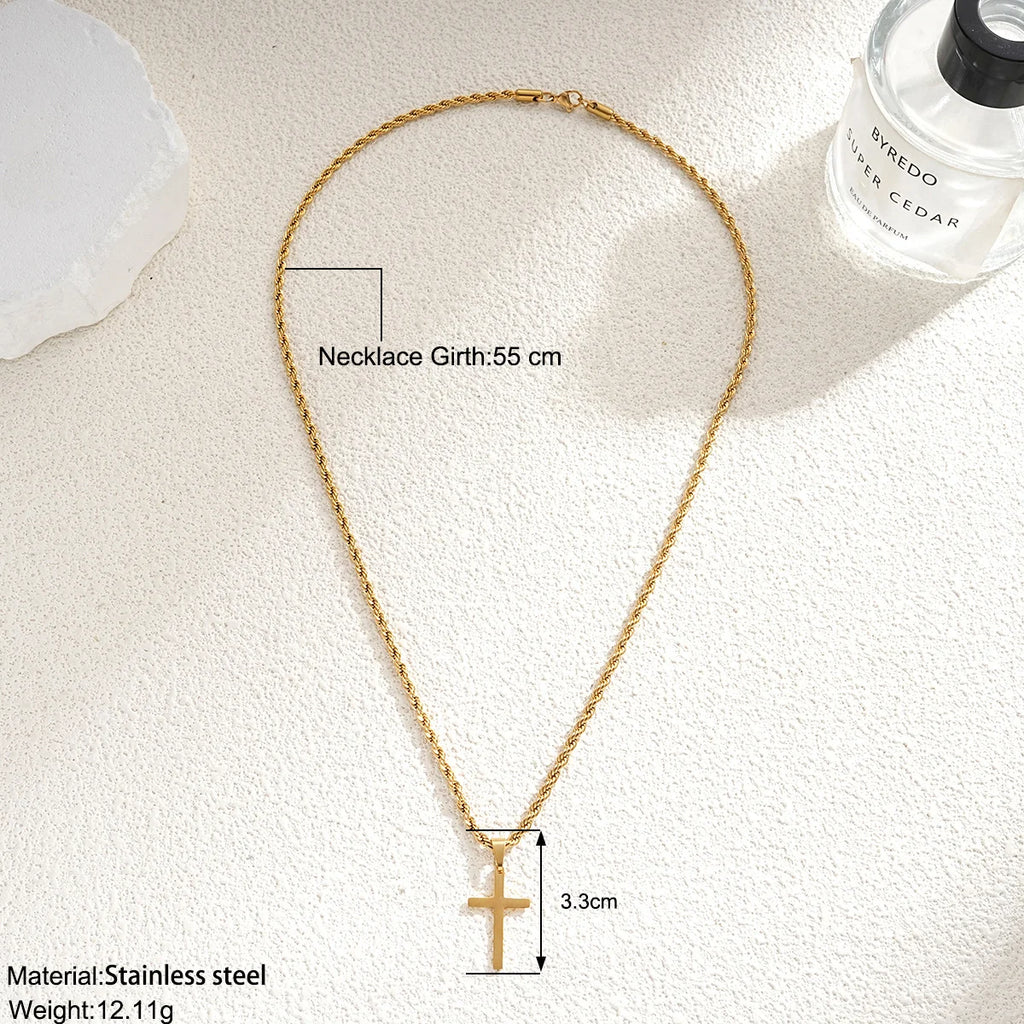 Minimalist Faith Cross Necklace™