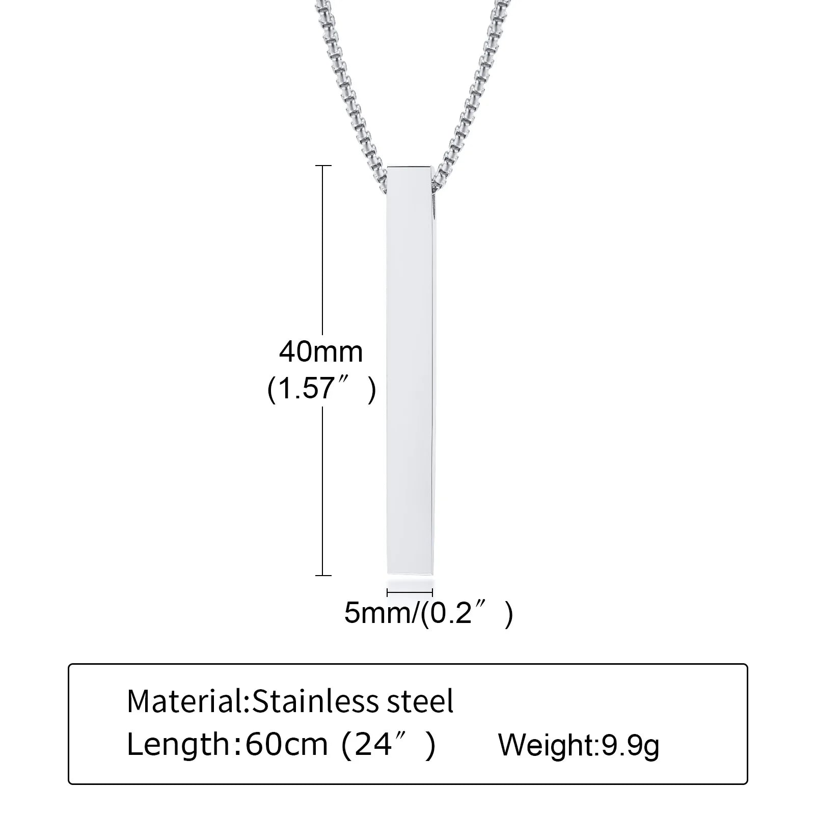 Sleek Waterproof Pendant Necklace™