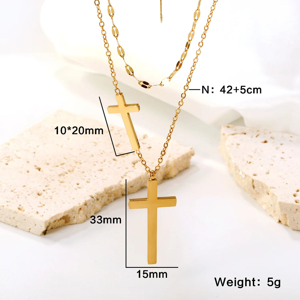 Minimalist Faith Cross Necklace™