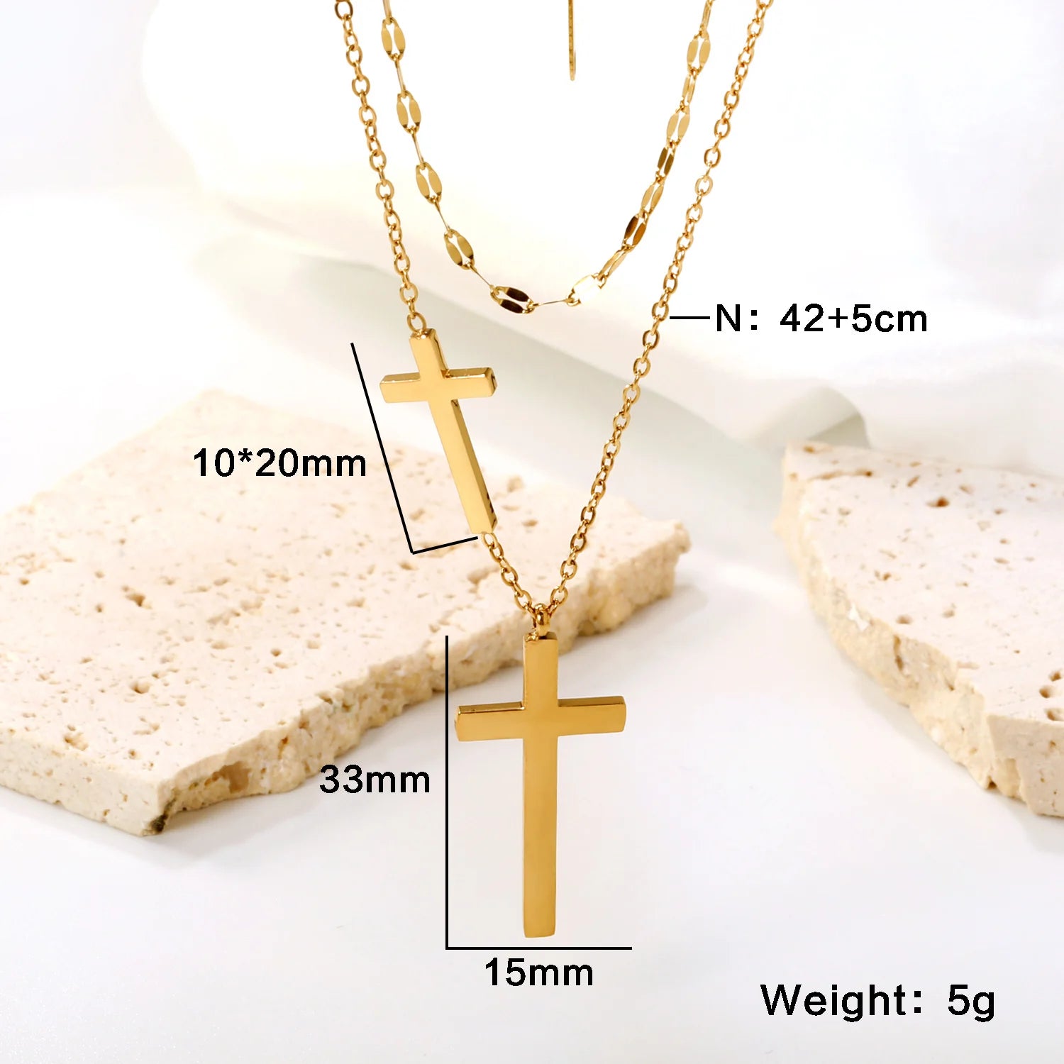 Minimalist Faith Cross Necklace™